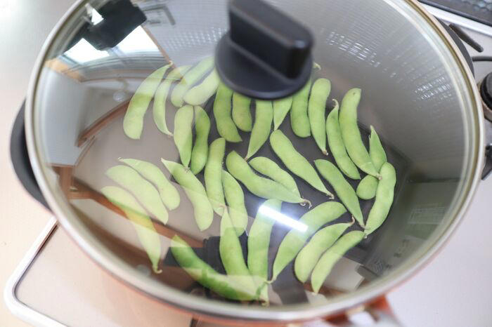 枝豆はもう茹でません！うまみと甘みが凝縮の
