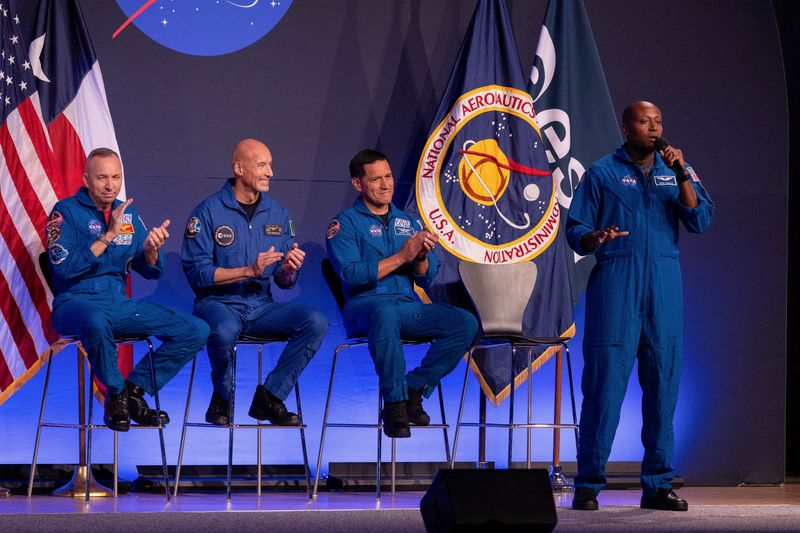 Factbox - NASA's Artemis III crew: A test pilot, an Italian, a