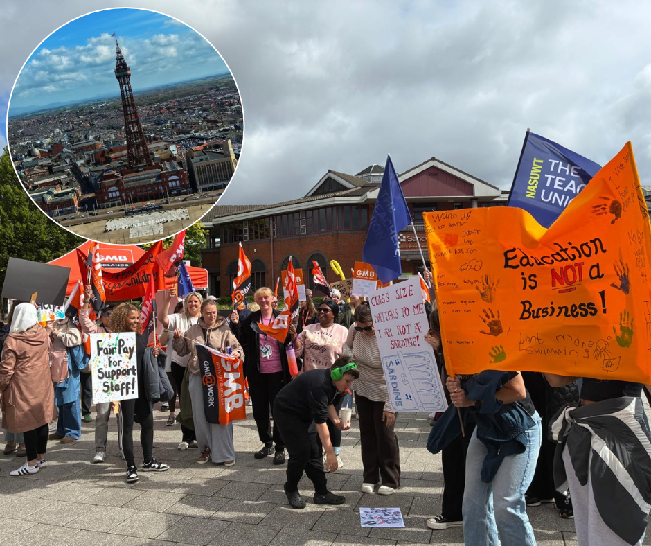 This is why 100s of angry teachers will be marching through Blackpool ...