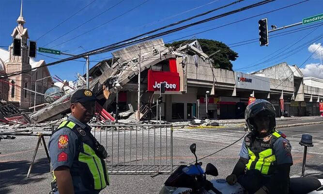 Powerful quake kills 35 in PhilippinesPublished on: June 9, 2026 9:30 PM