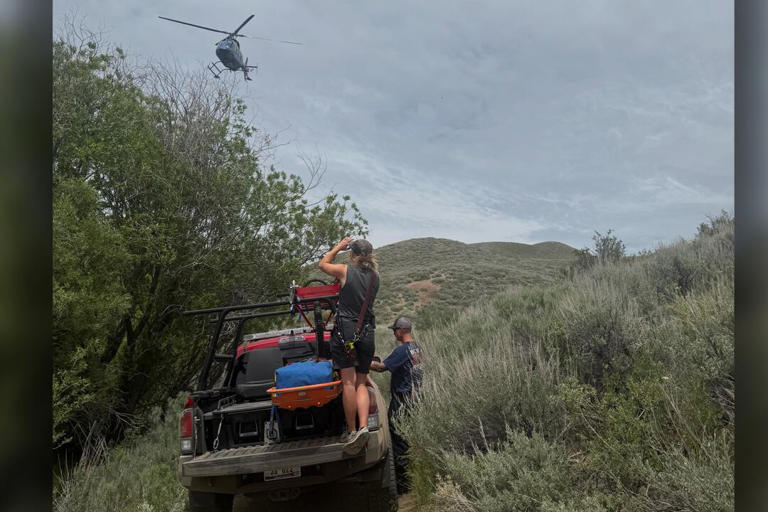 Woman airlifted after suffering injury from falling off horse