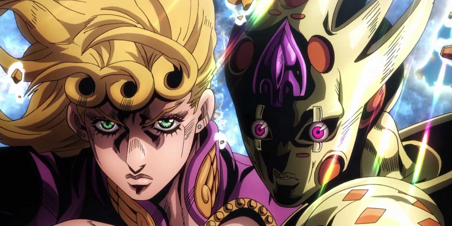 Gold Experience Requiem is activated by Giorno in JoJo's Bizarre Adventure