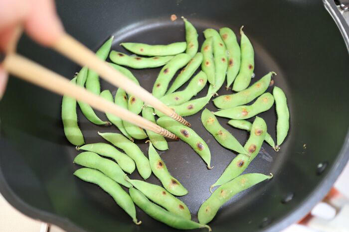 枝豆はもう茹でません！うまみと甘みが凝縮の
