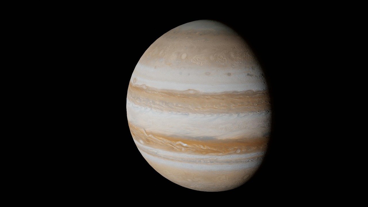 A full day on Jupiter lasts under 10 hours