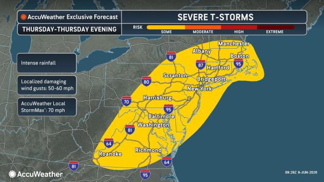 Multiday severe weather outbreak to progress from Plains to Midwest