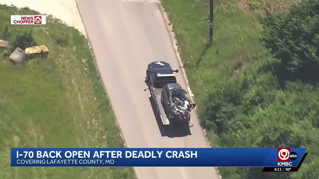One dead after I-70 crash with tractor-trailer in Lafayette County