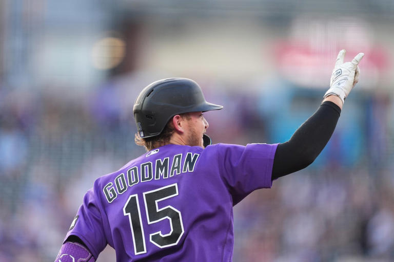 Hunter Goodman homers as the Rockies snap a 4-game skid with a 7-3 win ...