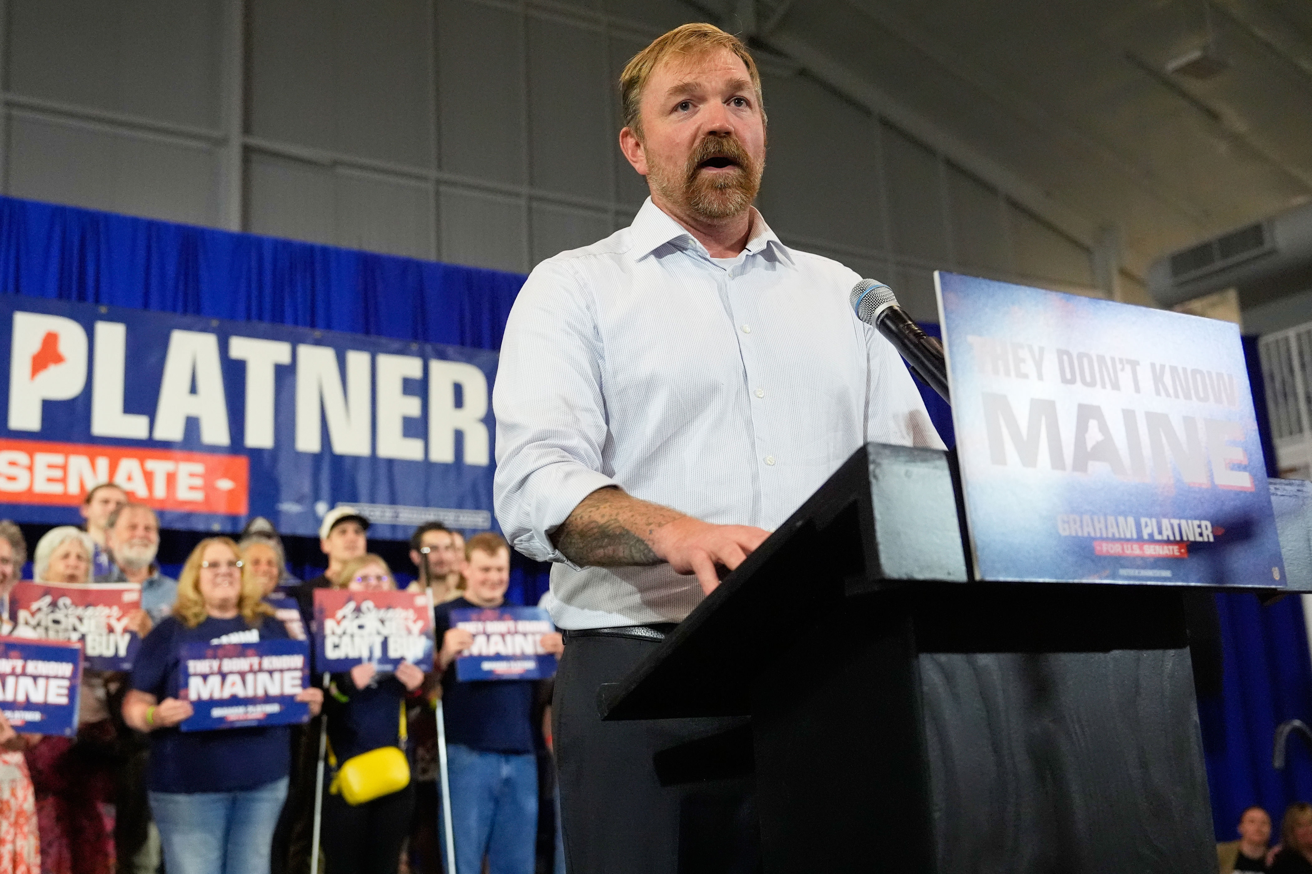 Platner wins Maine Democratic Senate primary, vows to oust Collins