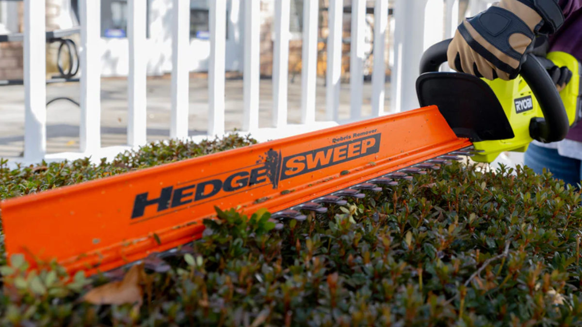Why the Ryobi ONE+ 18V hedge trimmer is the best choice for your yard