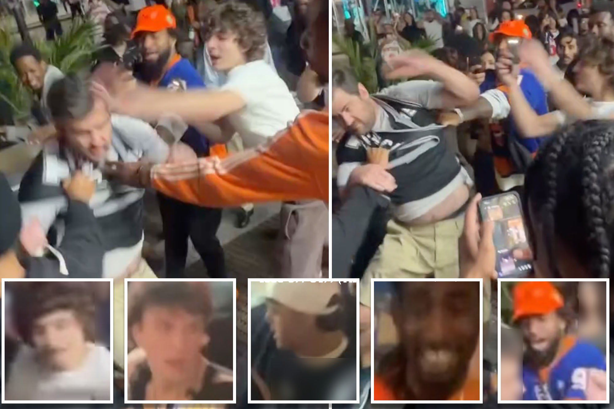 NYPD searching for several hooligans who attacked Spurs fan and ...