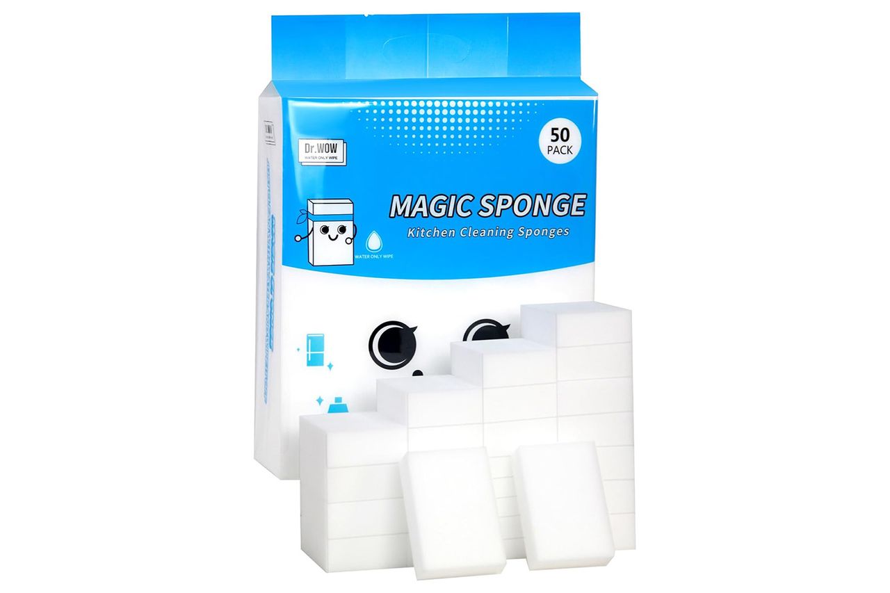 Dr.WOW 50-Pack Extra Thick Magic Cleaning Sponges