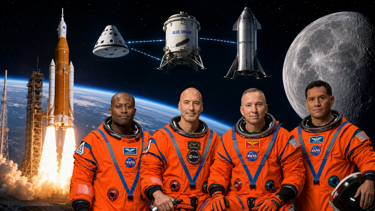 NASA's Artemis III plan: Four astronauts, three launches and a return ...