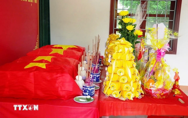 Quảng Trị quy tập 4 hài cốt liệt sỹ tại khu vực Bệnh viện Đa khoa Thạch Hãn