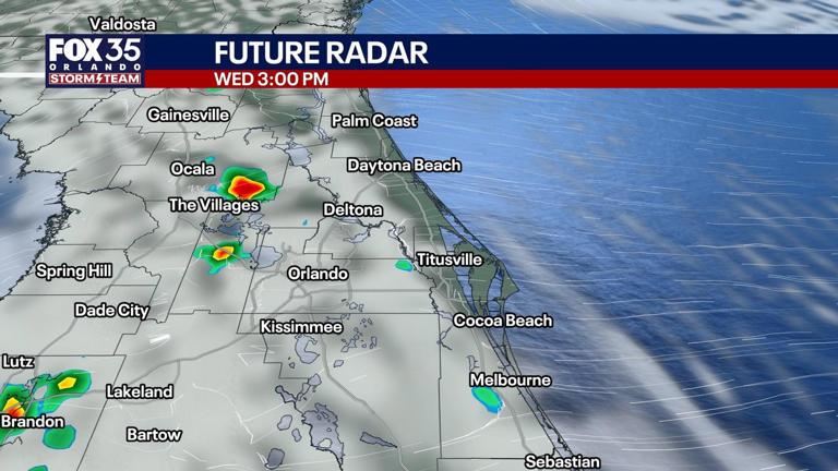 Orlando weather: Another hot, humid day for Central Florida