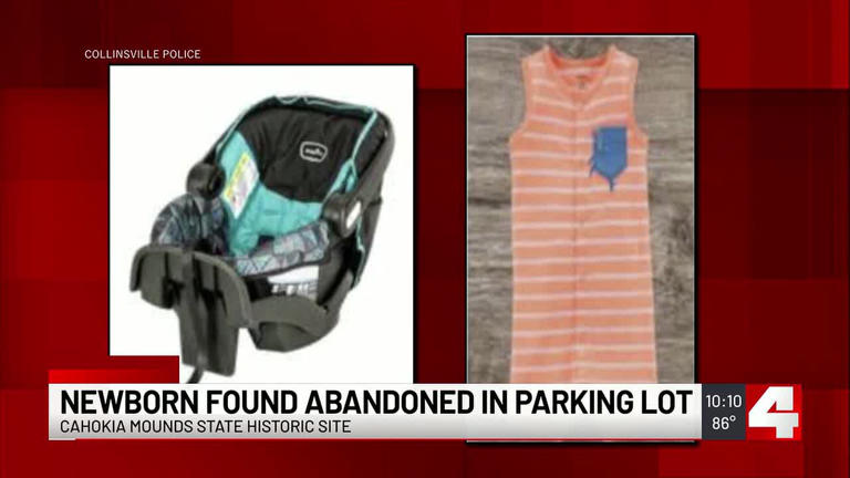 Newborn baby found abandoned in Cahokia Mounds parking lot