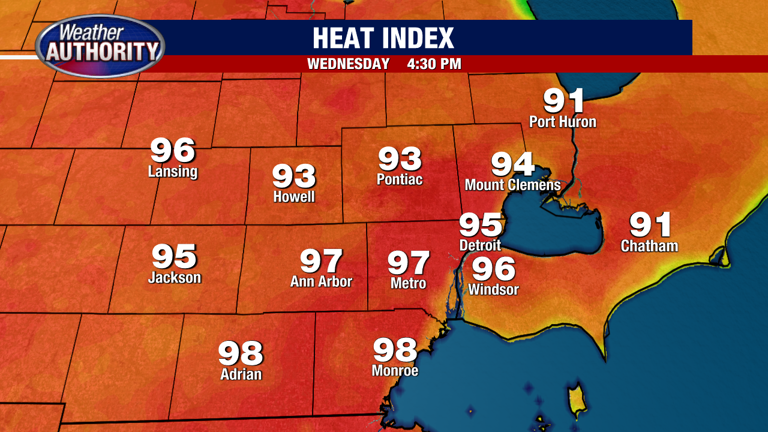 Full list of Detroit cooling centers open during heat wave