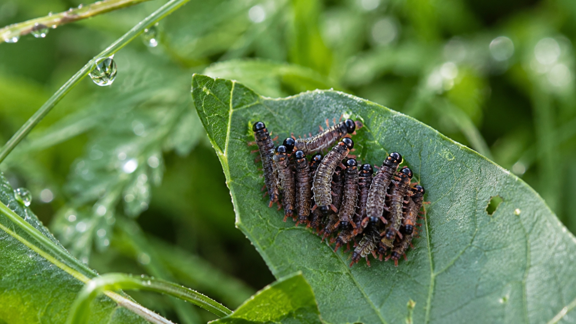 Woman finds mysterious green growth in garden, uncovering a world of life