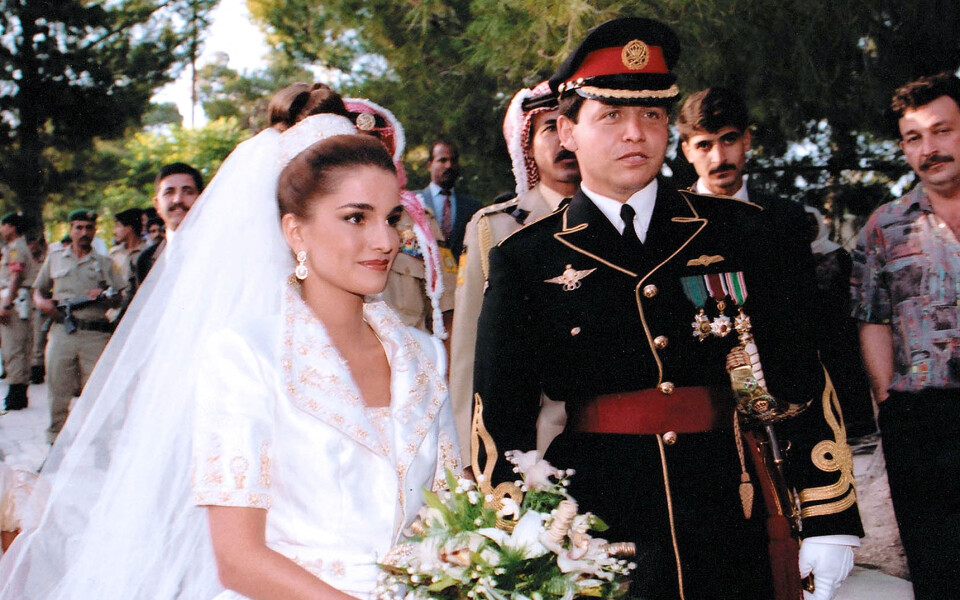 Les 10 plus belles photos du mariage de Rania de Jordanie et Abdallah II