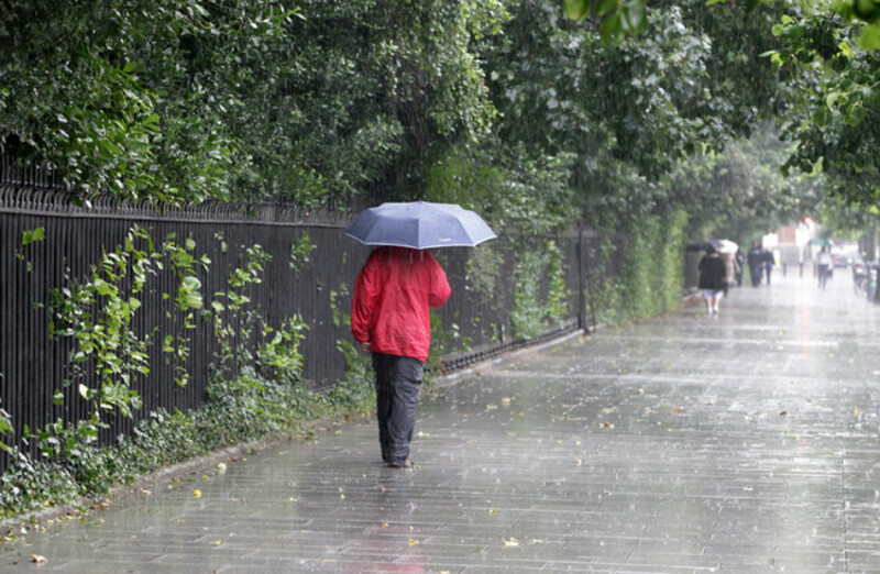 Is it ever going to stop raining? Not at the moment, but things are ...