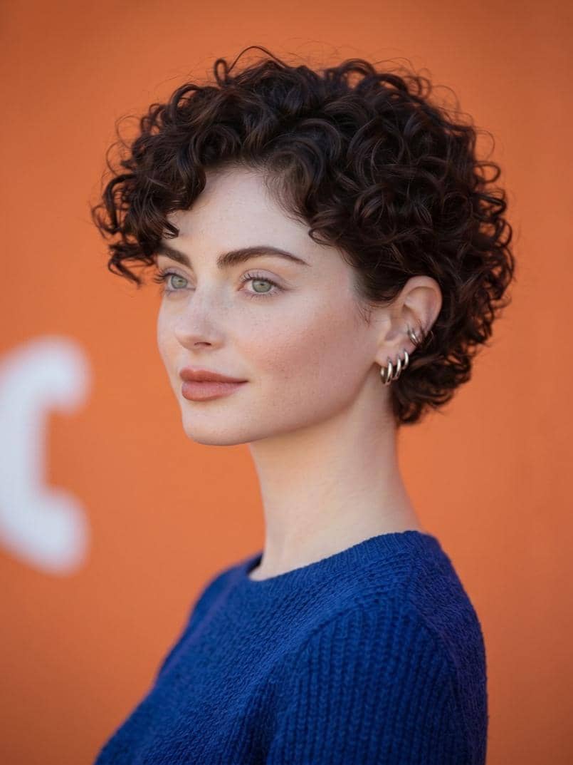 7 inspirasi model rambut keriting wanita yang fresh dan stylish