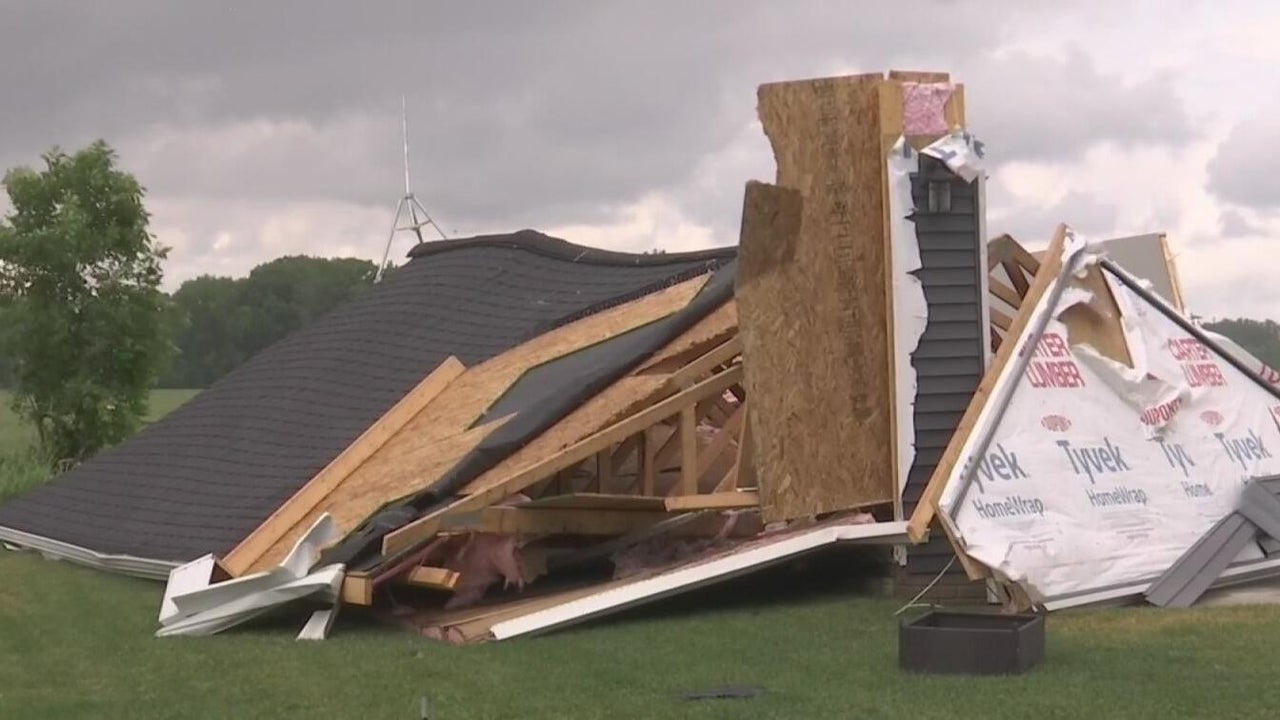Tornado in mid-Michigan damages dozens of homes