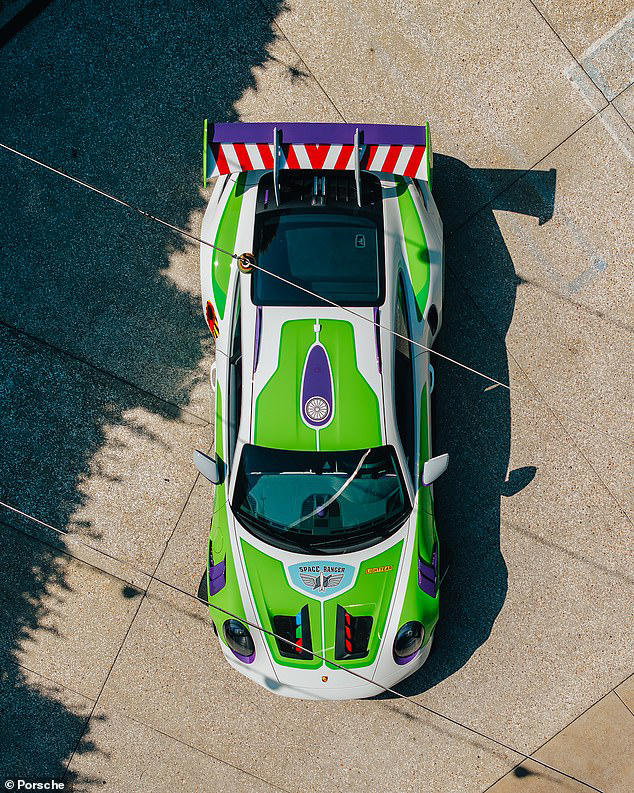 Porsche unveils Toy Story-inspired 911 sports cars including a Buzz ...