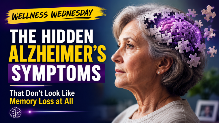 Wellness Wednesday: The hidden Alzheimer’s symptoms that don’t look ...