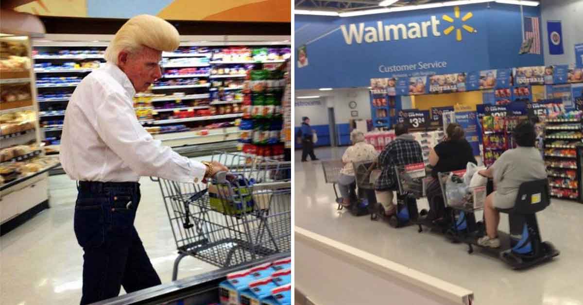 17 people of Walmart just living their free and uninhibited lives