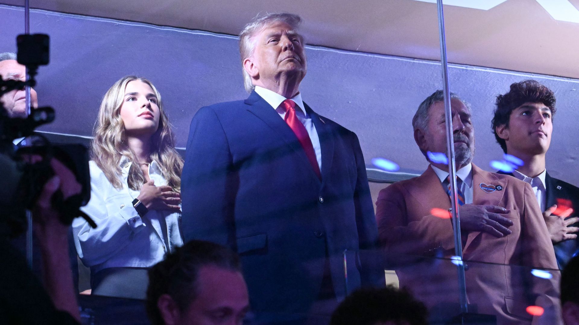Trump says Knicks fans gave him 