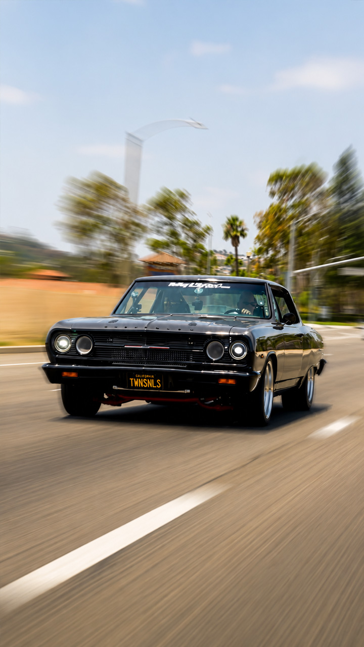 1,000HP twin-turbo sleeper Chevelle rips the street