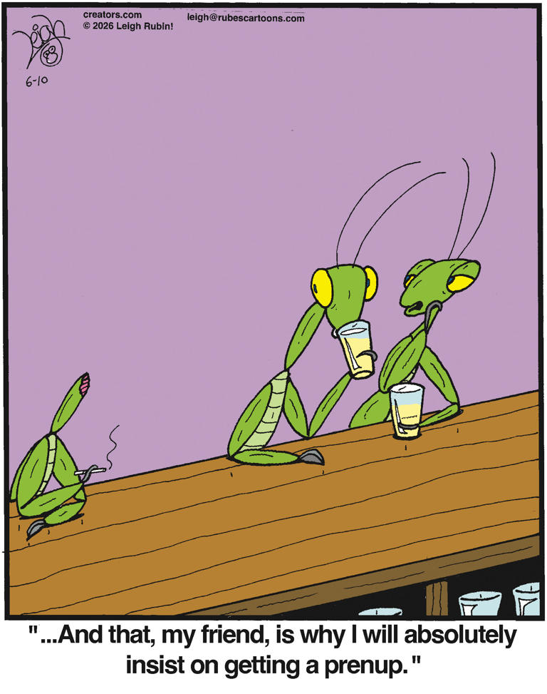The best of 'Rubes' comics by Leigh Rubin