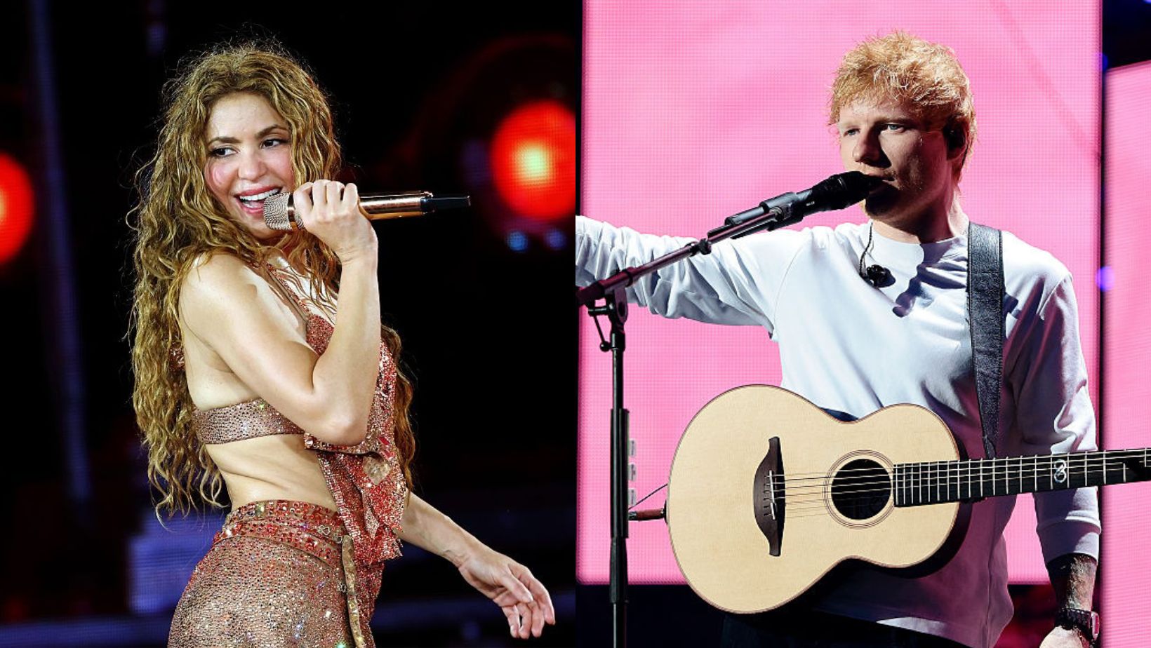 Une collaboration pour Ed Sheeran et Shakira en marge de la Coupe du monde de la FIFA