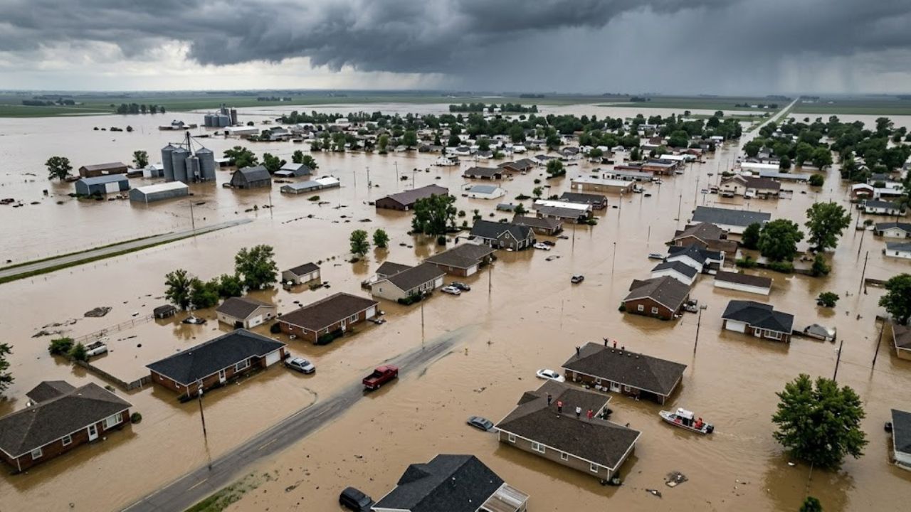 Monster cold front to slam 12 Midwest states — flash floods