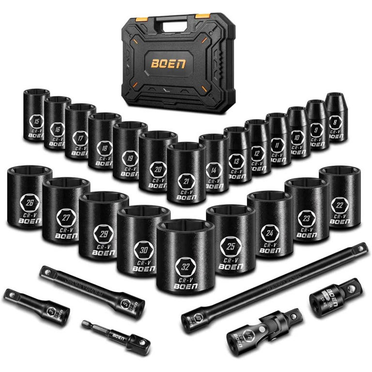 Amazon has a 'quality' 29-piece socket set on sale for only $28