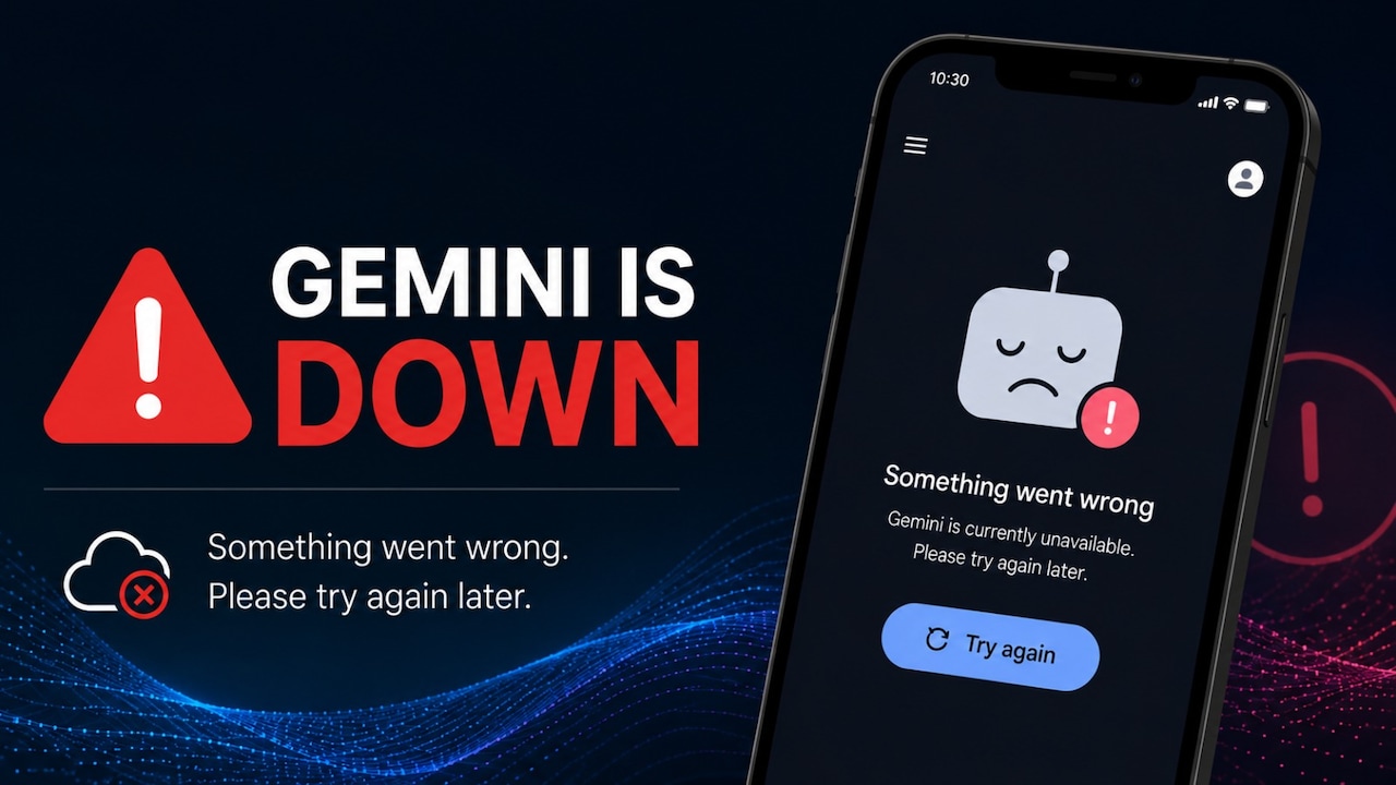 Gemini down: Outage complaints spike as users find Google AI platform ...
