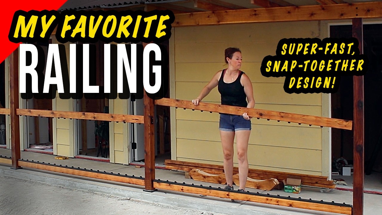 Find out about my favorite snap-together deck railing