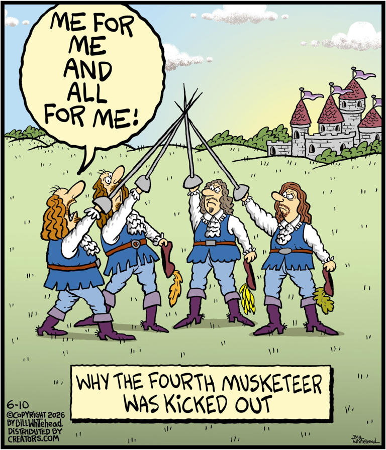 The latest comic strips from the Creators Syndicate (6/10)