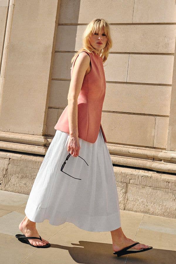 White Maxi Skirt