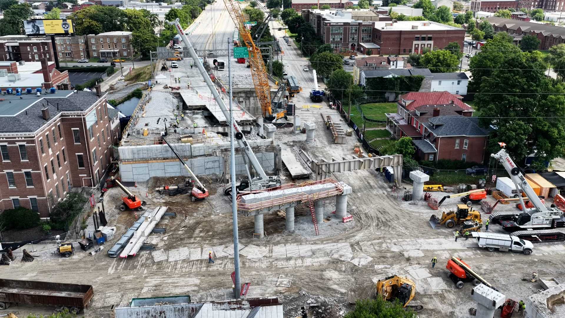 I-65 project udpate: KYTC says bridge demolition is almost done