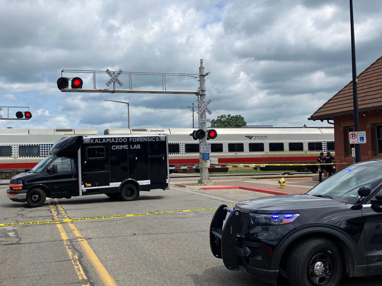 Man dies after being hit by train near station in Kalamazoo
