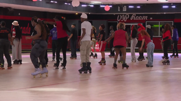 Hawks hold auditions for inaugural Flight Crew skate team at Atlanta's ...