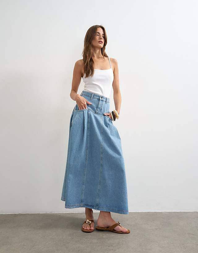 Topshop Maxi Skirt