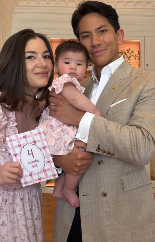 Princess Beatrice's husband Edoardo reacts to royal baby update