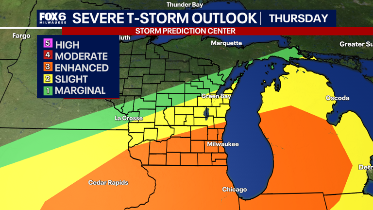 Southeast Wisconsin severe thunderstorm watch Wednesday; what to expect