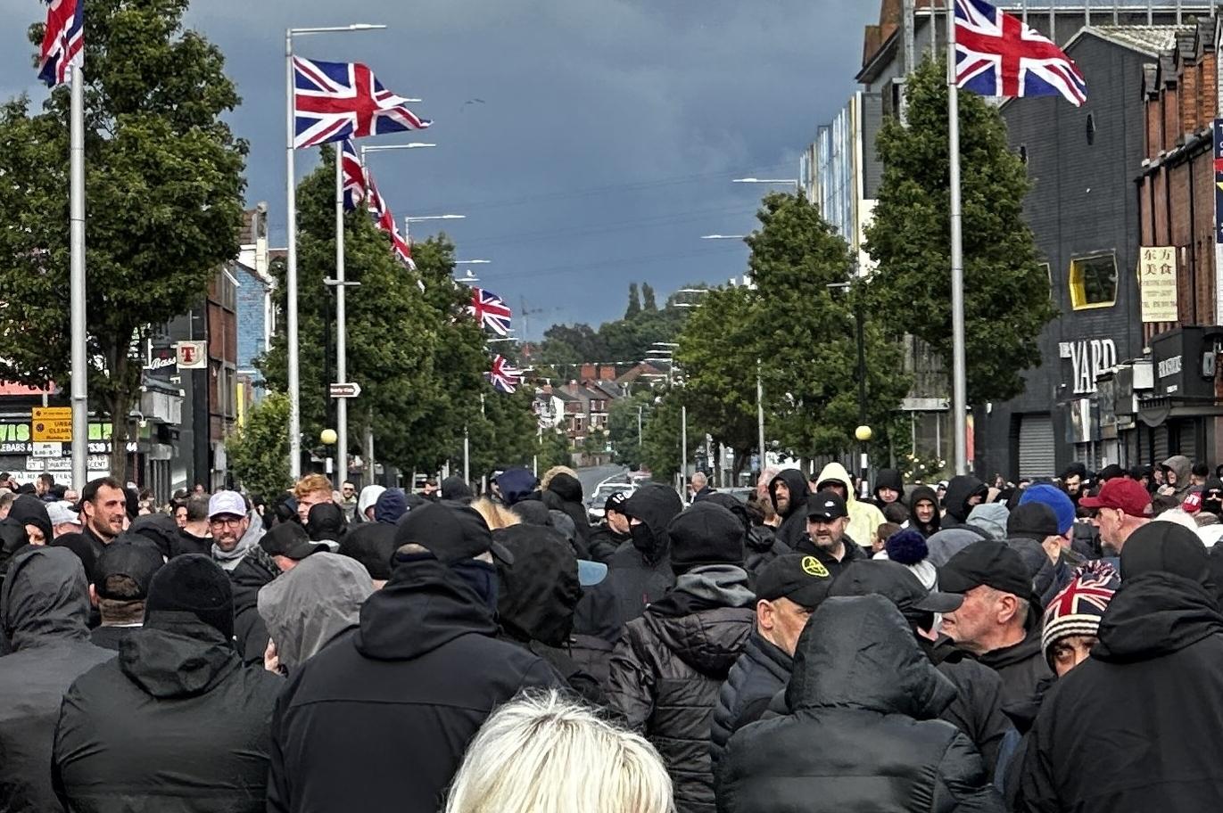 Belfast riot accused 'danced on the roof of a police Land Rover'