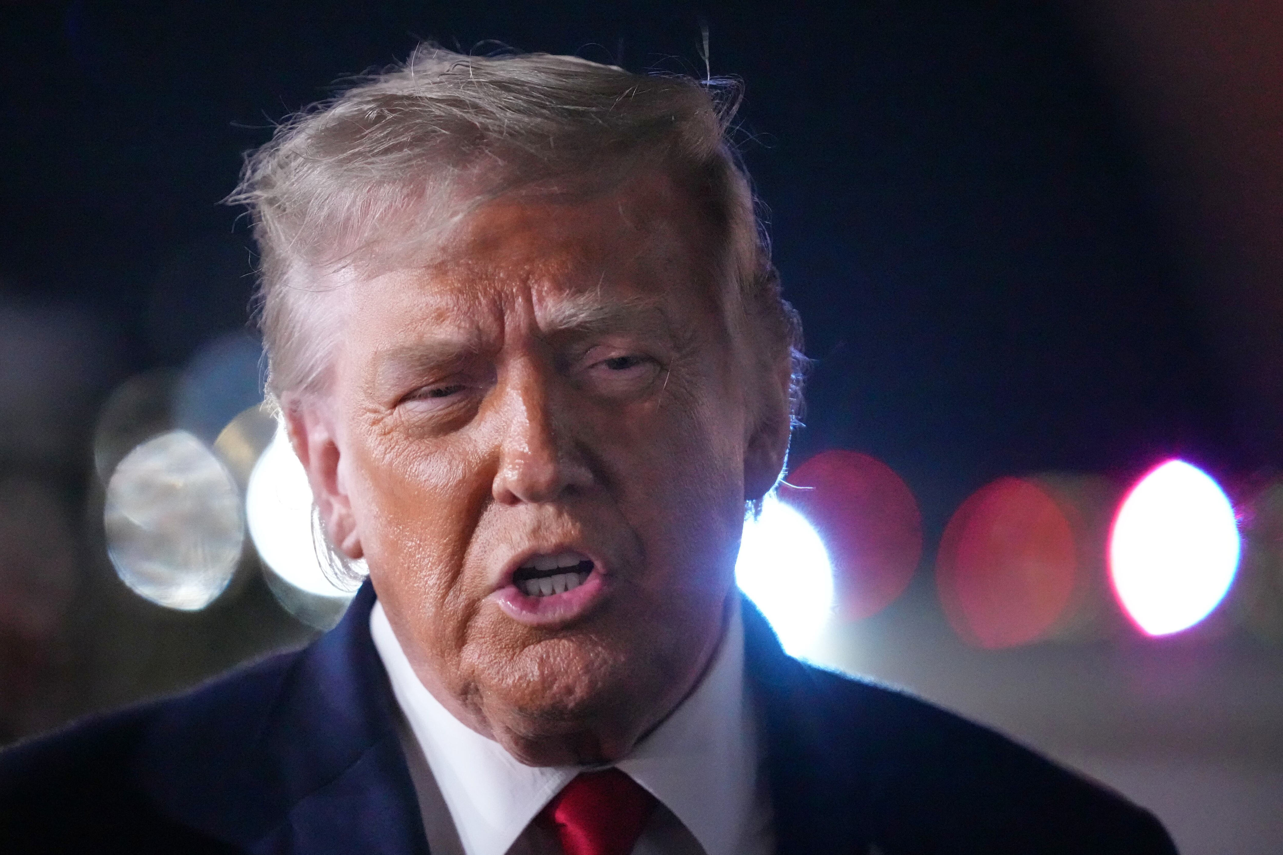 Donald Trump arremete contra Irán tras filtración de acuerdo para ...