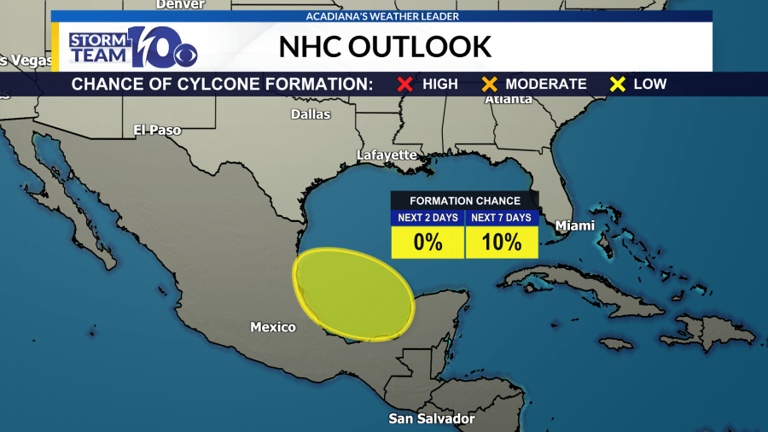 NHC monitoring southern Gulf for first tropical development of the season