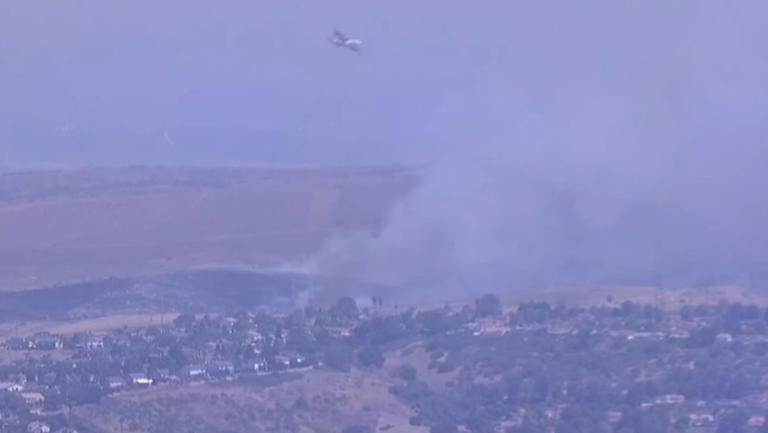 Brush fire burning on Camp Pendleton 50% contained with forward ...