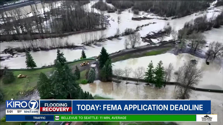 Deadline arrives for December flooding assistance from FEMA