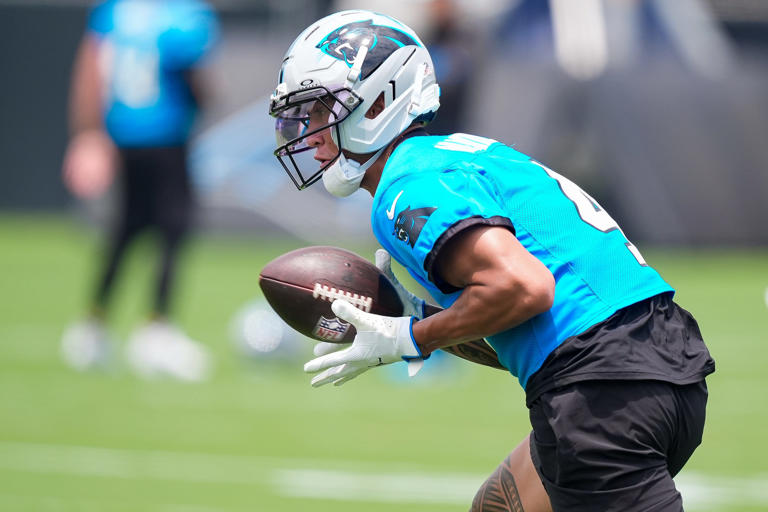 Panthers WR Tetairoa McMillan adds tremendous amount of muscle mass in ...